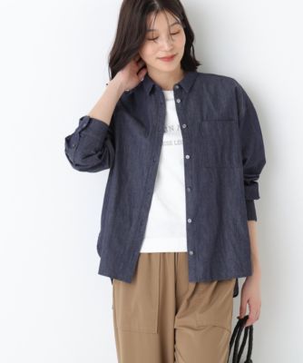 ★お値下げ★ HumanGear ESSENCE human woman(ヒューマン ウーマン)の◇ライトオンデニムシャツ通販