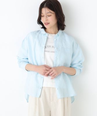 human woman(ヒューマン ウーマン)の◇ハードマンリネンシャツ通販 