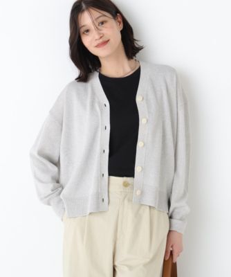 　◆ペーパーヤーンＶネックカーディガン