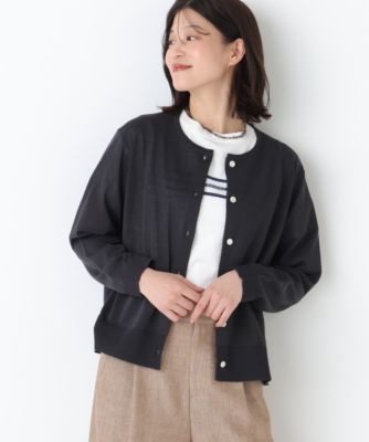 　◆クルーネックニットカーディガン