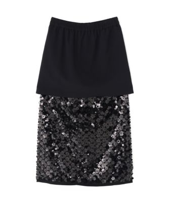 　◆フラワーシークインスカート