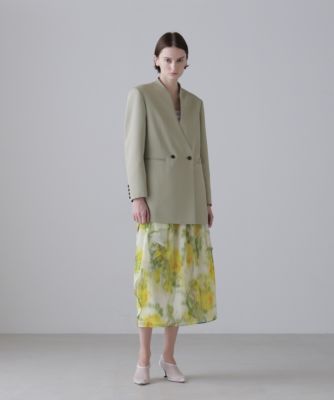 　◆ミスティングフラワープリントスカート