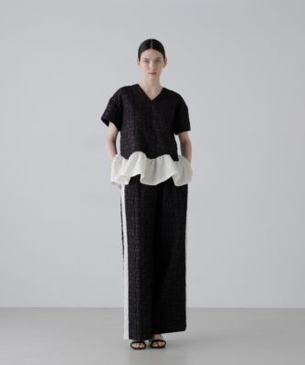 　◆ブロックジャガードパンツ