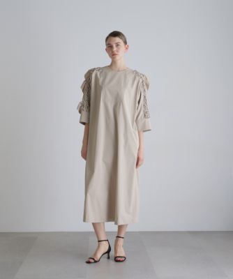 ◆ハンドスモッキングワンピース