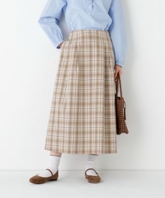 　◆オリジナル先染めチェックタックスカート