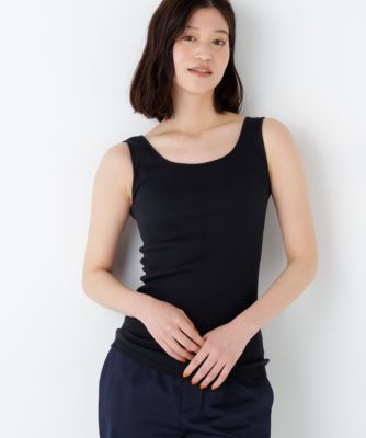 　◆オーガニック丸胴タンクトップ
