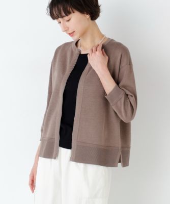 【新品・未使用】HUMAN WOMAN ヒューマンウーマン ロングカーディガン human woman(ヒューマン ウーマン)の《名品 / 洗える / 4カラー展開