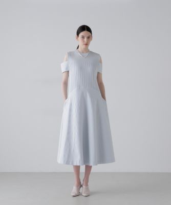 フォルムドニットワンピース