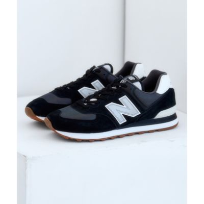 new balance ml574 black