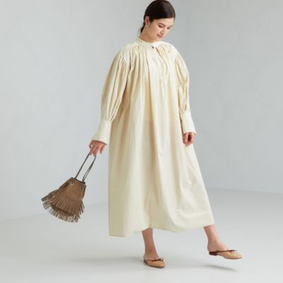 United Arrows Green Label Relaxing ユナイテッドアローズ グリーンレーベル リラクシング のcfc Tavii ネック ギャザー ワンピース通販 集英社happy Plus Store