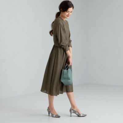 United Arrows Green Label Relaxing ユナイテッドアローズ グリーンレーベル リラクシング のcb スタンド ウエスト ゴム ワンピース通販 Shop Marisol ショップマリソル