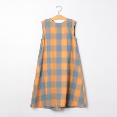 United Arrows Green Label Relaxing Kid S ユナイテッドアローズ グリーンレーベル リラクシング の キッズ Tj チェック フレア ワンピース通販 集英社happy Plus Store