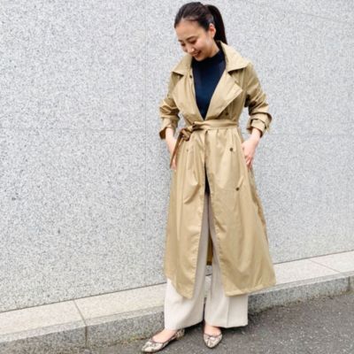 United Arrows Green Label Relaxing ユナイテッドアローズ グリーンレーベル リラクシング の Web限定 ロングトレンチ レインコート通販 集英社happy Plus Store