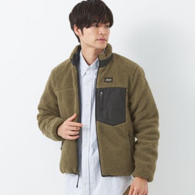 UNITED ARROWS green label relaxing：MEN’S 【WEB限定】＜TAION＞2WAY ダウン×ボア リバーシブル  ジャケット