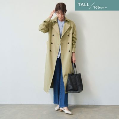 UNITED ARROWS green label relaxing  【WEB限定】［TALL/H166cm～］＜1_OF_MINE(ワンオブマイン)＞トレンチ コート