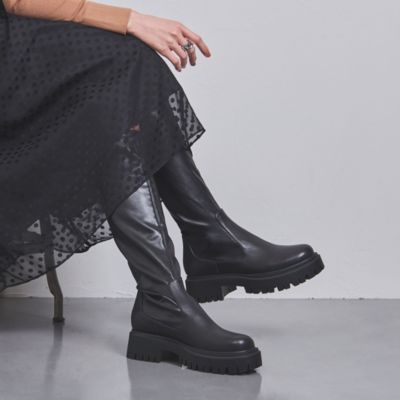 UNITED ARROWS(ユナイテッドアローズ)のストレッチ ロングブーツ通販