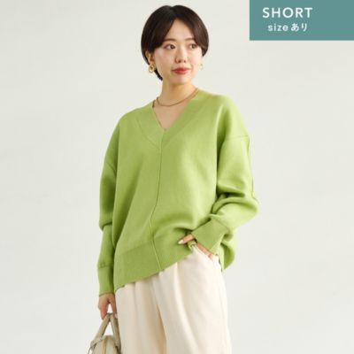 売れ筋がひクリスマスプレゼント！ 新品 green label relaxing Vネック