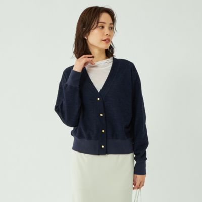 UNITED ARROWS green label relaxing(ユナイテッドアローズ グリーンレーベル リラクシング)のカット ツイード  カーディガン通販 eclat premium（エクラプレミアム）