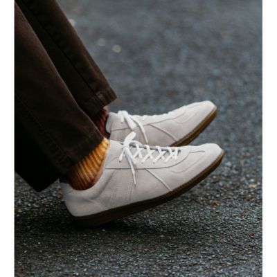 UNITED ARROWS green label relaxing：MEN’S 【別注】＜GERMAN TRAINER＞GLR ジャーマントレーナー  スエード スニーカー