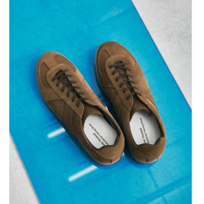 UNITED ARROWS green label relaxing：MEN'S(ユナイテッドアローズ グリーンレーベル リラクシング)の【別注】＜GERMAN  TRAINeR＞GLR ジャーマントレーナー スエード スニーカー通販 | 集英社HAPPY PLUS STORE