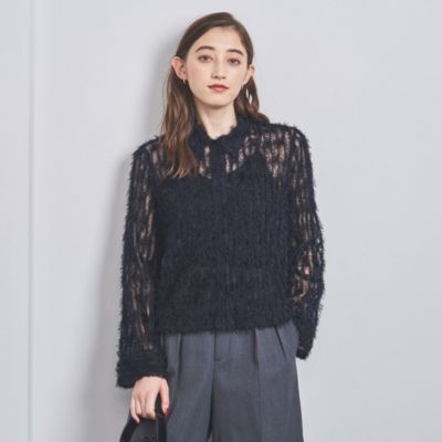 UNITED ARROWS(ユナイテッドアローズ)のフェザー チュール シャツ通販