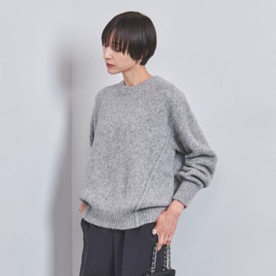 UNITED ARROWS(ユナイテッドアローズ)のFLUFFY クルーネック ニット