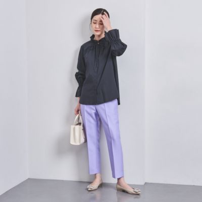 UNITED ARROWS(ユナイテッドアローズ)のフリルカラー フレアスリーブ ブラウス通販 | 集英社HAPPY PLUS STORE