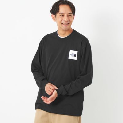 UNITED ARROWS green label relaxing：MEN’S 【WEB限定】＜THE NORTH  FACE＞ロングスリーブスクエアロゴティー Tシャツ