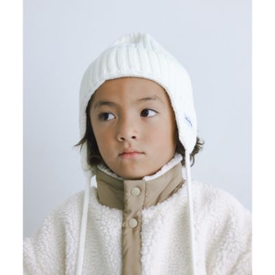 UNITED ARROWS green label relaxing：KID’S 【別注】＜FRUIT OF THE LOOM＞ イヤーフラップ  ニットキャップ / 帽子