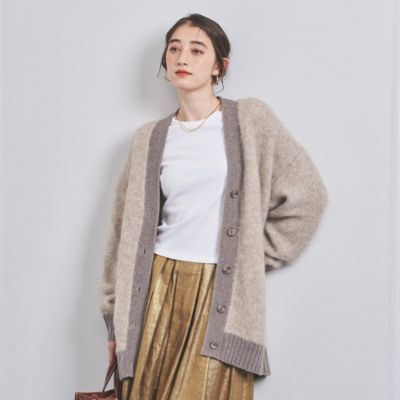 ＜集英社＞ 08sircus(08サーカス)/Low gauge mohair cardigan