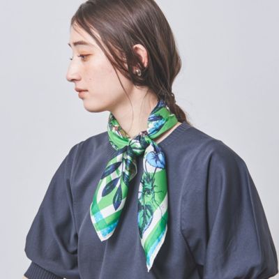 UNITED ARROWS(ユナイテッドアローズ)の＜manipuri＞シルク スカーフ M