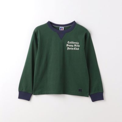 UNITED ARROWS green label relaxing：KID’S 【別注】＜RUSSELL ATHLETIC＞TJ EX  プリントリンガー ロングスリーブ 100cm-130cm