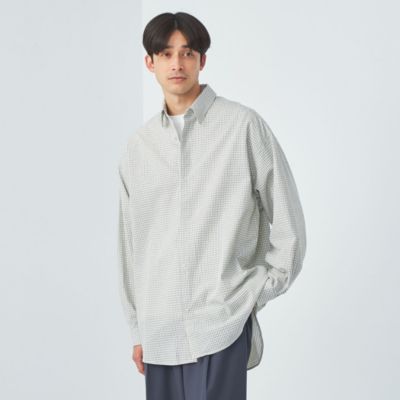 UNITED ARROWS green label relaxing：MEN’S 【WEB限定】＜GLR or＞プレイド チェック柄 リラックス 長袖  シャツ