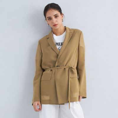ELIN 引っ掻か エリン フレアスリーブVネックブラウス