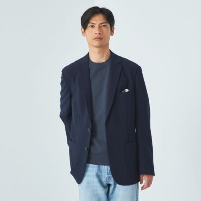 UNITED ARROWS green label relaxing：MEN’S A+ TWPU サッカー 2B スタンダード  ジャケット-ウォッシャブル・ストレッチ・防シワ-