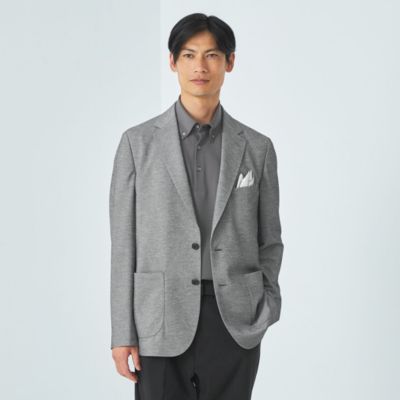 UNITED ARROWS green label relaxing：MEN'S(ユナイテッドアローズ グリーンレーベル リラクシング)のジャージ  カノコ 2B ジャケット-ウォッシャブル・ストレッチ・防シワ・吸水速乾-通販 | 集英社HAPPY PLUS STORE