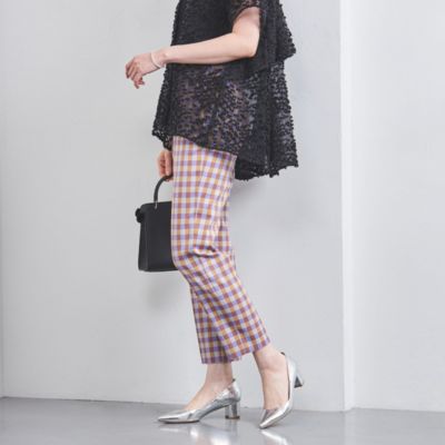 UNITED ARROWS(ユナイテッドアローズ)のシャイニー ギンガムチェック  