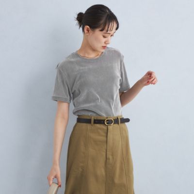 UNITED ARROWS green label relaxing(ユナイテッドアローズ グリーンレーベル リラクシング)のシアー フロッキー  Tシャツ通販 eclat premium（エクラプレミアム）