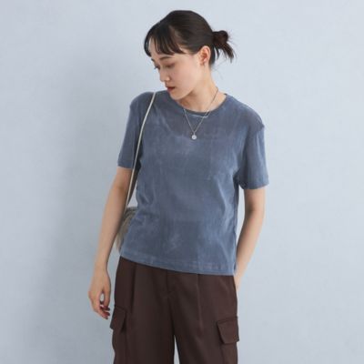 UNITED ARROWS green label relaxing(ユナイテッドアローズ グリーンレーベル リラクシング)のシアー フロッキー  Tシャツ通販 eclat premium（エクラプレミアム）