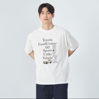 UNITED ARROWS green label relaxing：MEN'S(ユナイテッドアローズ グリーンレーベル  リラクシング)の【別注】＜ON WORKS＞LAND CRUISER×GLR グラフィック Tシャツ通販 | 集英社HAPPY PLUS STORE