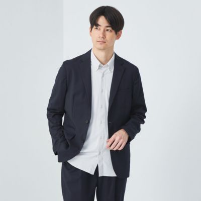 UNITED ARROWS green label relaxing：MEN'S(ユナイテッドアローズ グリーンレーベル  リラクシング)のウォッシャブル TWサージ ナロー ジャケット -ストレッチ・防シワ-通販 | 集英社HAPPY PLUS STORE