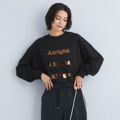 UNITED ARROWS green label relaxing(ユナイテッドアローズ グリーンレーベル リラクシング)の＜OAFISH＞ホイル  プリント ロングスリーブ Tシャツ カットソー通販 | 集英社HAPPY PLUS STORE