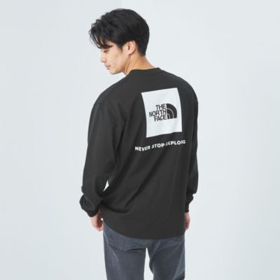 集英社HAPPY PLUS STOREUNITED ARROWS green label relaxing：MEN’S（ユナイテッドアローズ グリーンレーベル リラクシング）/＜THE NORTH FACE＞バック スクエア ロゴ Tシャツ