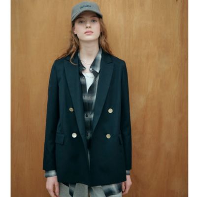 UNITED ARROWS green label relaxing(ユナイテッドアローズ グリーンレーベル リラクシング)の［size  SHORTあり］Greed グリード ダブル ジャケット -ウォッシャブル・防シワ-通販 | 集英社HAPPY PLUS STORE