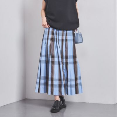 UNITED ARROWS(ユナイテッドアローズ)のシャンブレー タフタ プリーツ 
