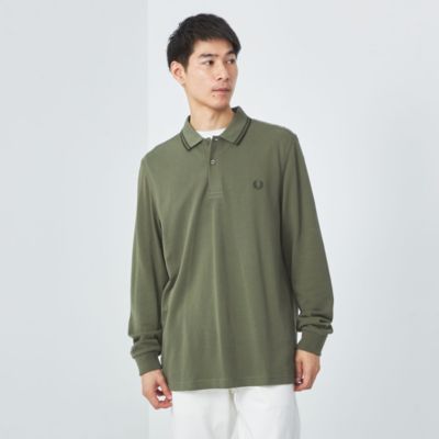 集英社HAPPY PLUS STOREUNITED ARROWS green label relaxing：MEN’S（ユナイテッドアローズ グリーンレーベル リラクシング）/＜FRED PERRY＞ツインティップ ポロシャツ