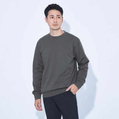 UNITED ARROWS green label relaxing：MEN’S 【WEB限定】JUST fit スウェット ロンT 長袖 カットソー