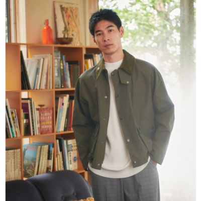 UNITED ARROWS green label relaxing：MEN'S(ユナイテッドアローズ グリーンレーベル リラクシング)の【別注】＜ Barbour＞GLR トランスポート ビデイル ジャケット通販 | 集英社HAPPY PLUS STORE