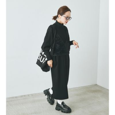 UNITED ARROWS green label relaxing(ユナイテッドアローズ グリーンレーベル  リラクシング)の【WEB限定/別注】［size SHORTあり］＜UNLIENS / AKIKO TANAKA＞ニット ベスト×ワンピース通販  eclat premium（エクラプレミアム）