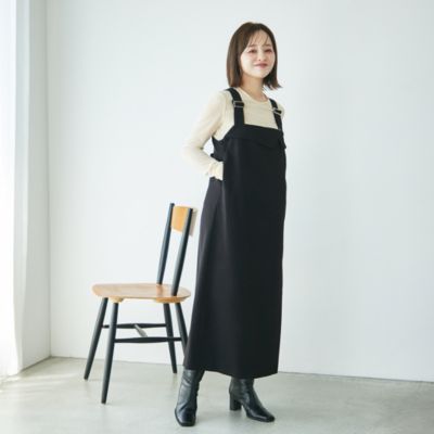 UNITED ARROWS green label relaxing(ユナイテッドアローズ グリーンレーベル  リラクシング)の【WEB限定/別注】［size SHORTあり］＜UNLIENS / AKIKO TANAKA＞ジャンパースカート通販 eclat  premium（エクラプレミアム）